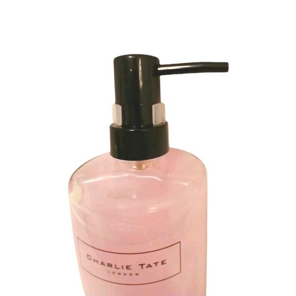 Charlie Tate London VELVET PEONY Luxury HAND WASH Glass Bottle PUMP 16.9 oz - Picture 5 of 12